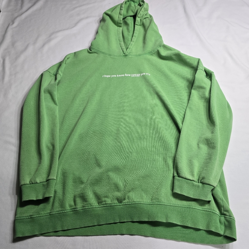 You Deserve The World Jadeyn Brooke Plus Size Hoodie Loved Sweatshirt XXL
